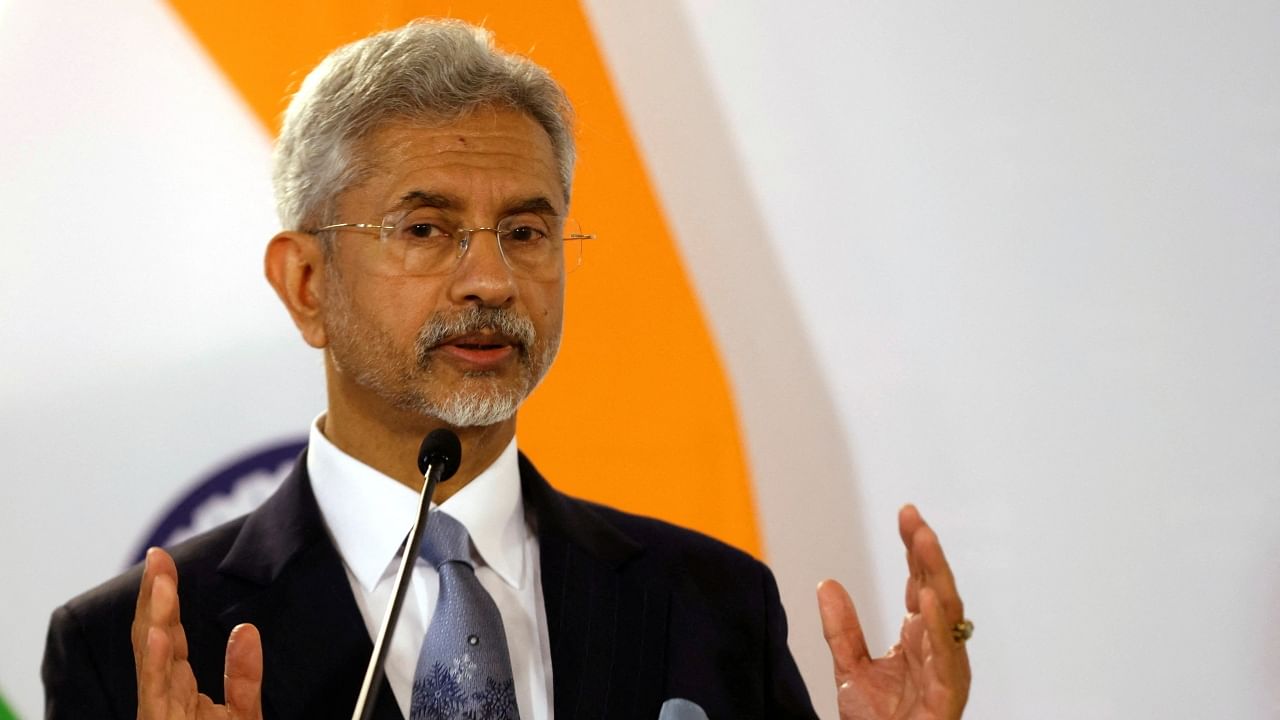 External Affairs Minister S Jaishankar. Credit: Reuters File Photo