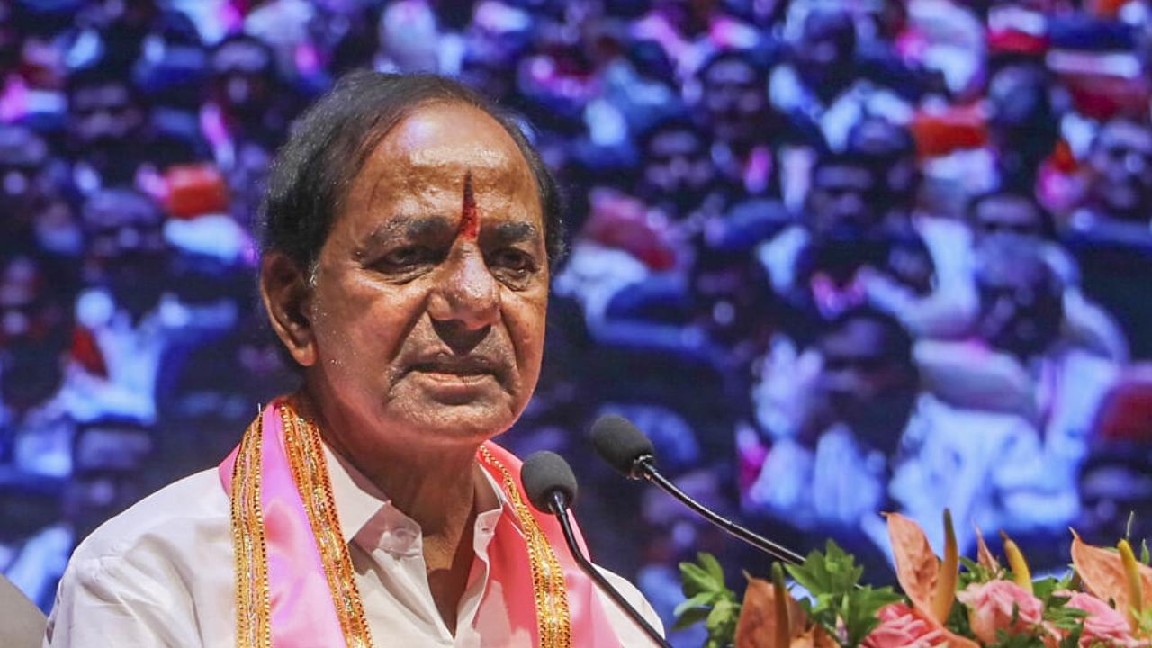 K Chandrashekar Rao. Credit: PTI Photo