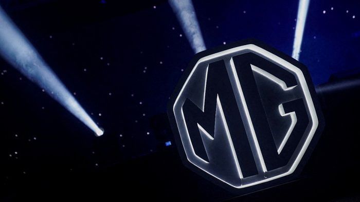 An MG Motor logo. Credit: Reuters Photo