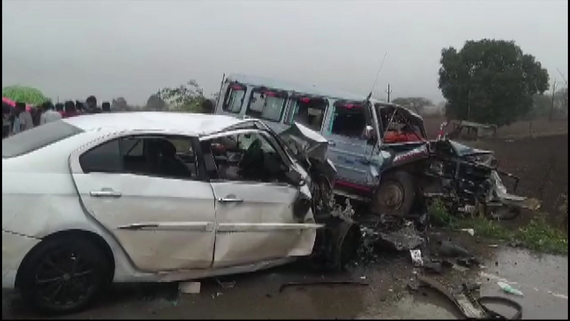 Four killed in car-jeep collision in Maharashtra's Nashik district. Credit: PTI Photo 