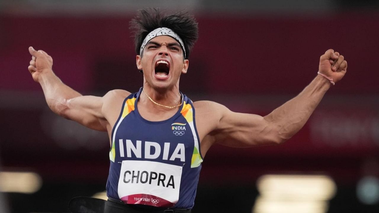 Olympic champion Neeraj Chopra. Credit: PTI File Photo