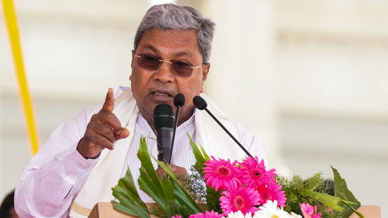 Karnataka CM Siddaramaiah. Credit: PTI Photo