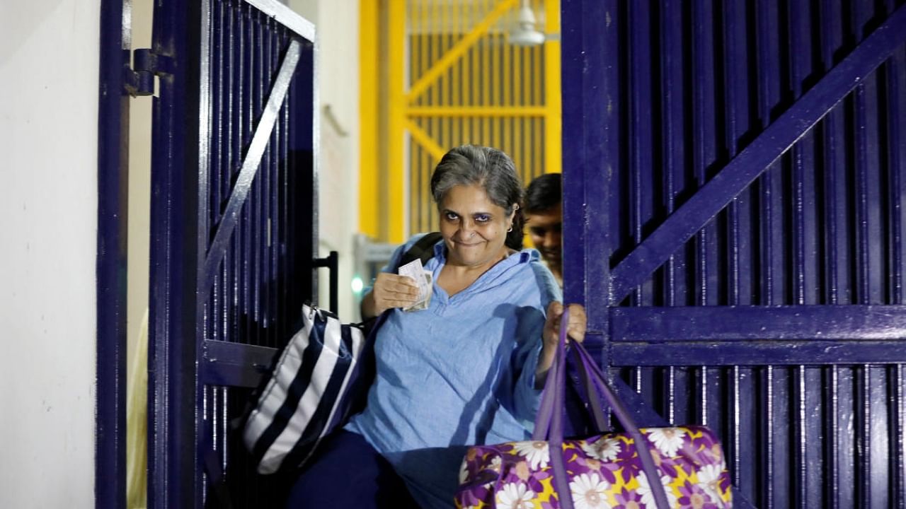 Activist Teesta Setalvad. Credit: Reuters Photo