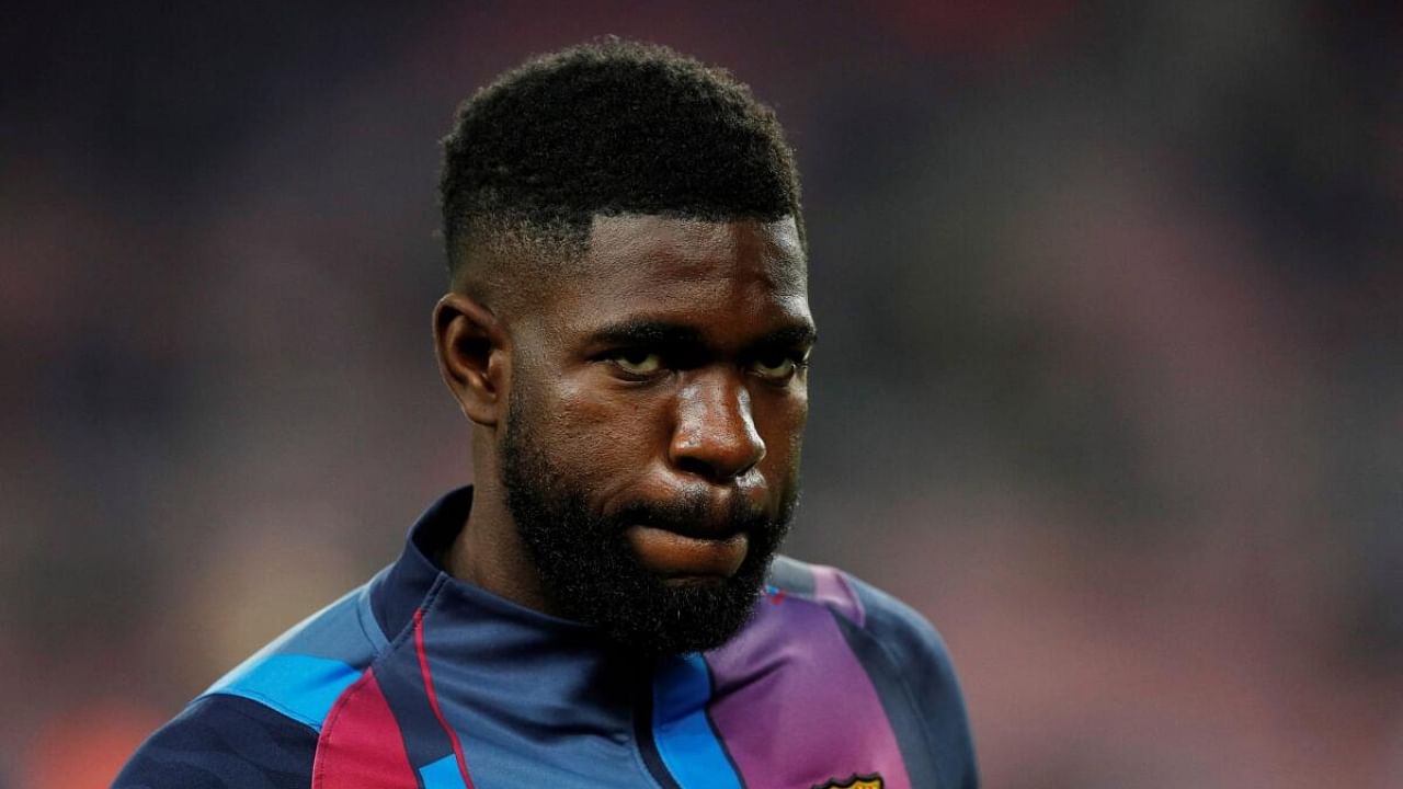 French defender Samuel Umtiti. Credit: Reuters Photo