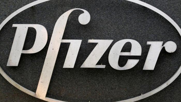 Pfizer logo. Credit: Reuters Photo