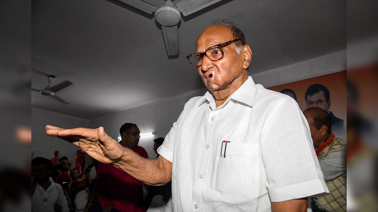 NCP President Sharad Pawar. Credit: PTI Photo