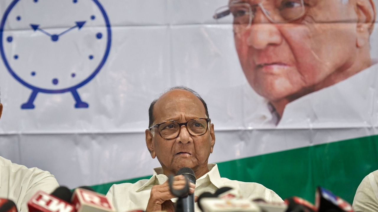 NCP supremo Sharad Pawar. Credit: PTI File Photo