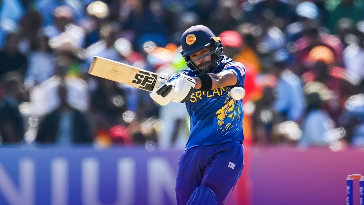 Pathum Nissanka smashed a century as Sri Lanka qualified for the World Cup. Credit: Twitter/@OfficialSLC