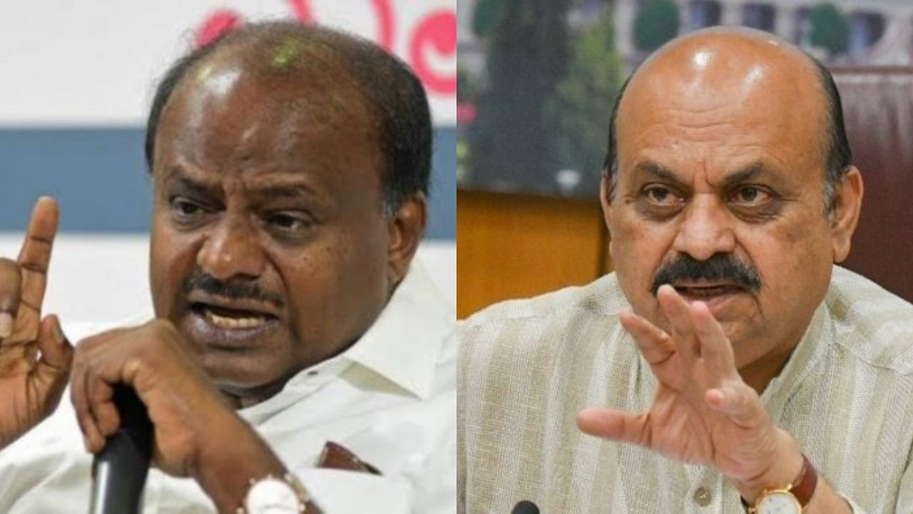 <div class="paragraphs"><p>H D Kumaraswamy (L); Basavaraj Bommai. </p></div>