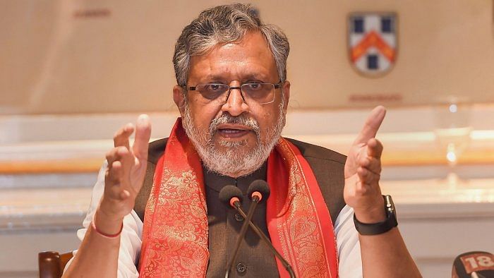 Sushil Modi. Credit: PTI Photo