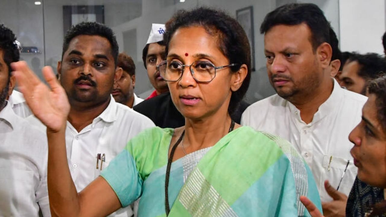 Nationalist Congress Party (NCP) Working President Supriya Sule. Credit: PTI Photo