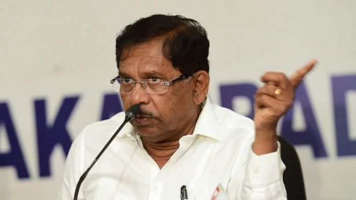 Karnataka Home Minister G Parameshwara. Credit: PTI File Photo