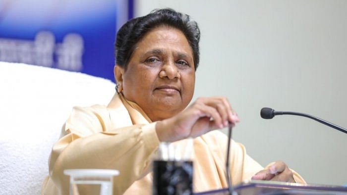 Mayawati. Credit: IANS Photo