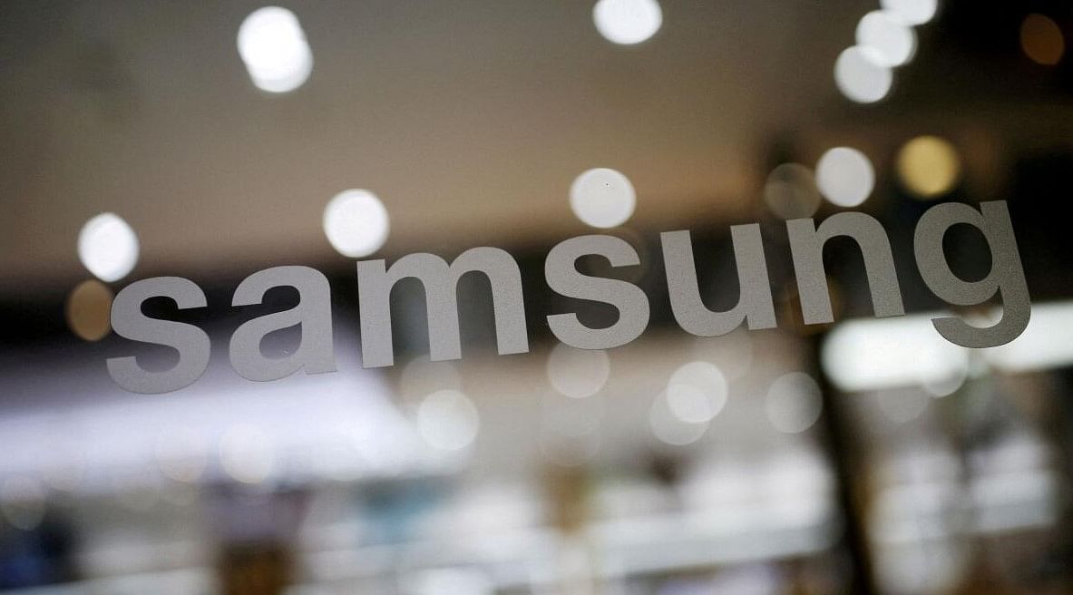 Samsung logo. Credit: REUTERS FILE PHOTO