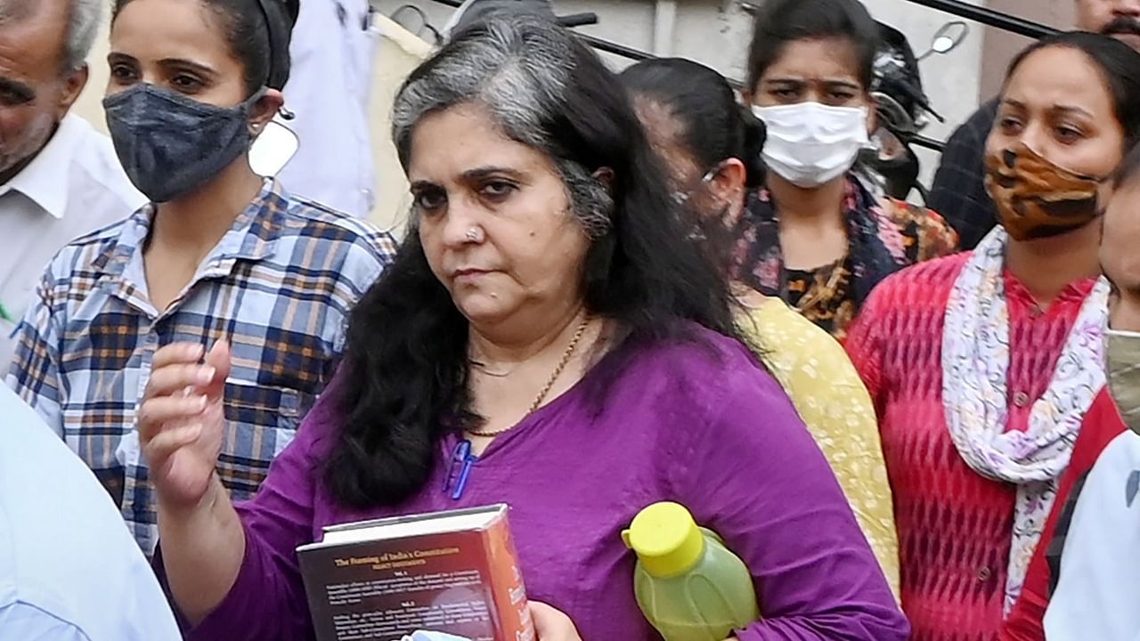 Teesta Setalvad. Credit: PTI Photo