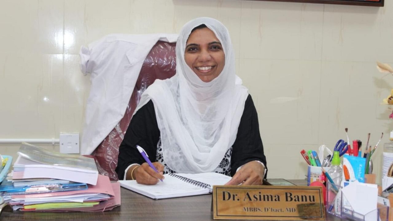 Asima was widely appreciated for her work as the nodal officer of the Covid ward. Credit: Special Arrangement