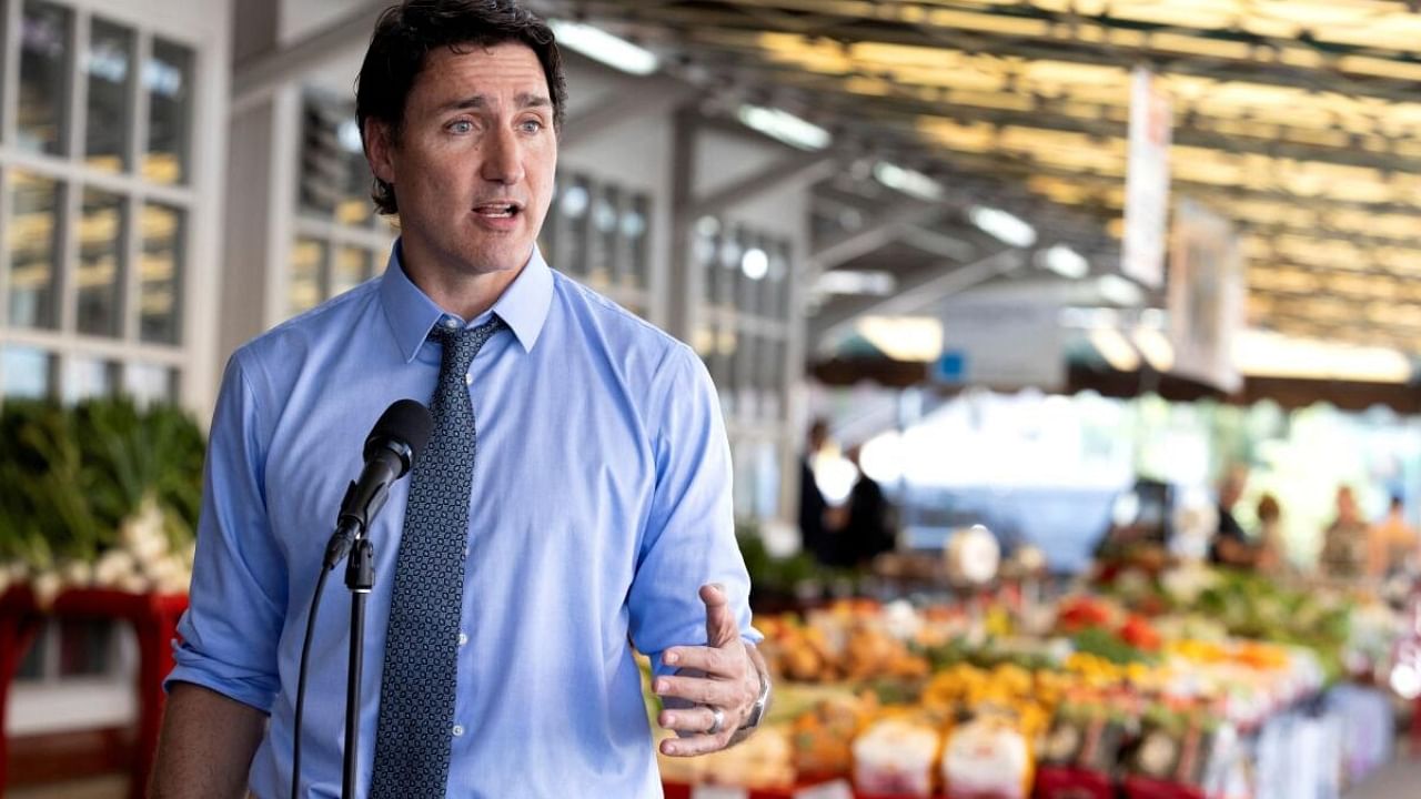 Canada's Prime Minister Justin Trudeau. Credit: Reuters File Photo