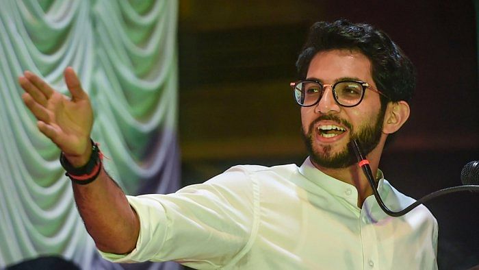 Aaditya Thackeray. Credit: PTI Photo