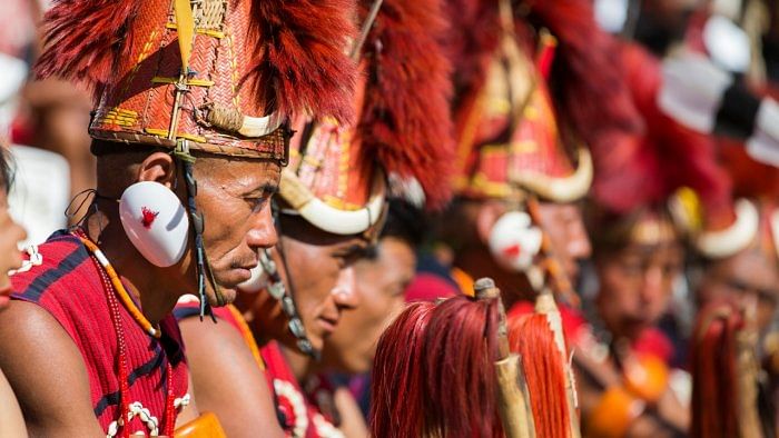 Tribes of Nagaland at the annual Hornbill Festival in Kohima. Credit: iStock Photo