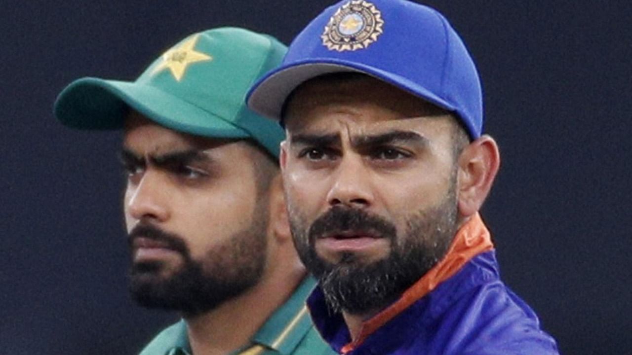 Virat Kohli and Babar Azam. Credit: Reuters Photo