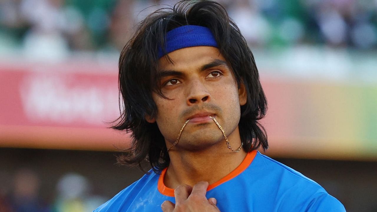 Neeraj Chopra. Credit: Reuters Photo