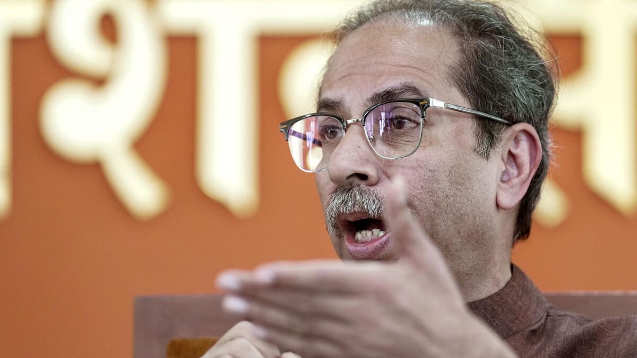 Shiv Sena (Uddhav Balasaheb Thackeray) President Uddhav Thackeray. Credit: PTI Photo