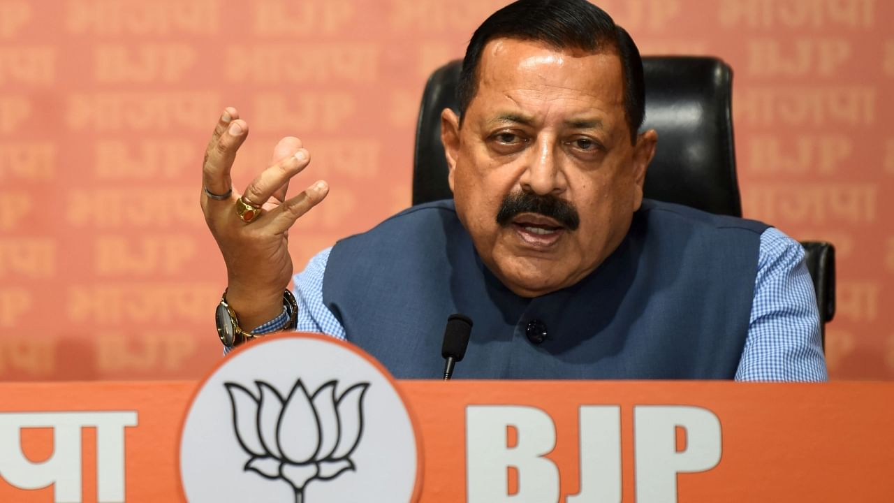 Union MoS Jitendra Singh. Credit: PTI Photo