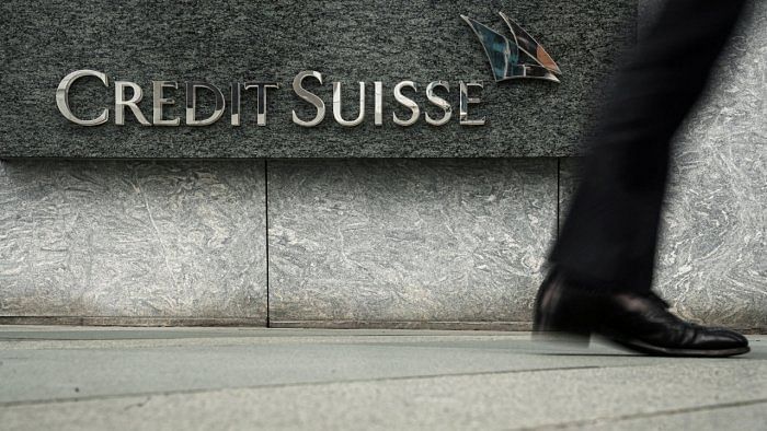 Credit Suisse logo. Credit: Reuters File Photo