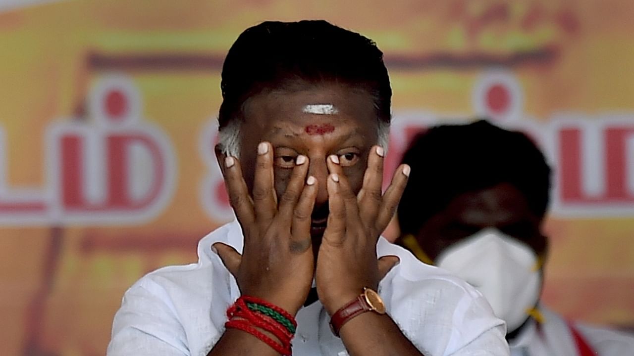 O Panneerselvam. Credit: PTI Photo