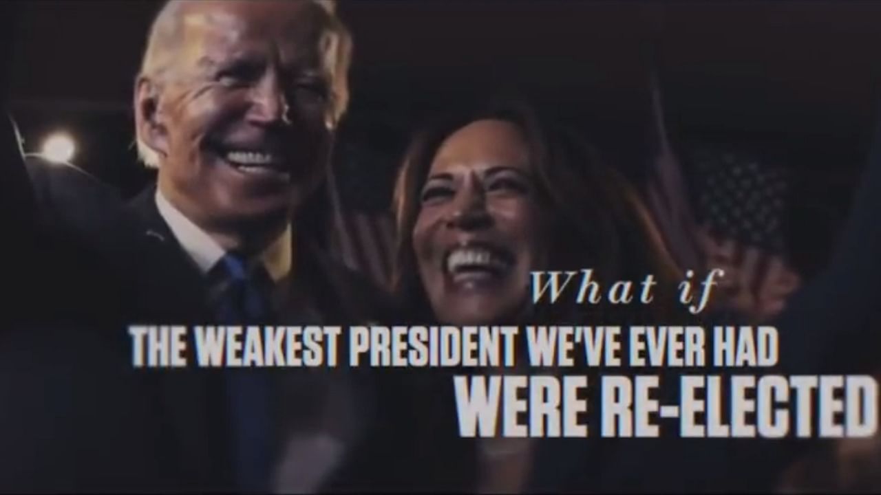 Screengrab from an AI-generated ad released by RNC after Biden announced his re-election bid. Credit: Twitter/@ianbremmer