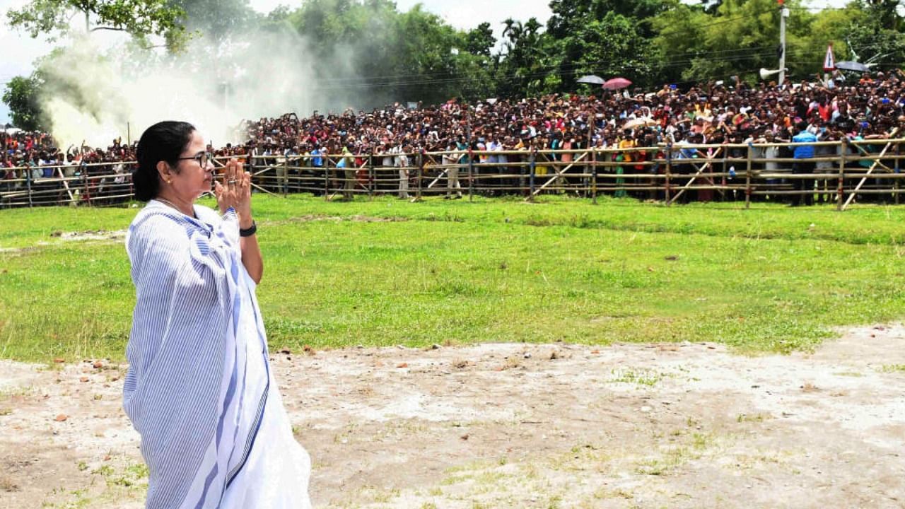 TMC chief and Bengal CM Mamata Banerjee. Credit: PTI Photo