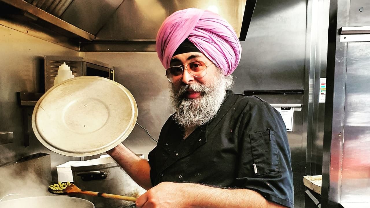 Scottish Sikh former BBC presenter and food writer Hardeep Singh Kohli. Credit: Twitter/@TerminalOneYC