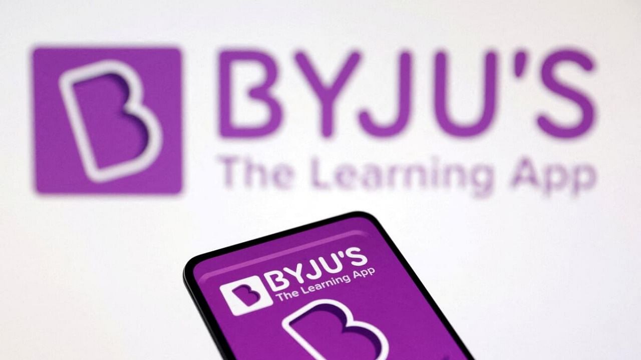 Byju's logo. Credit: Reuters Photo