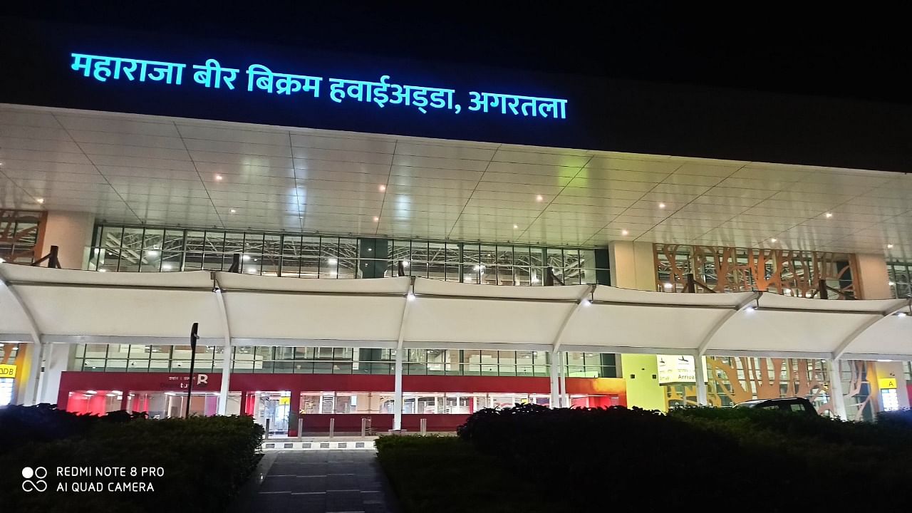 Agartala’s Maharaja Bir Bikram Airport. Credit: Twitter/@aaiagtairport