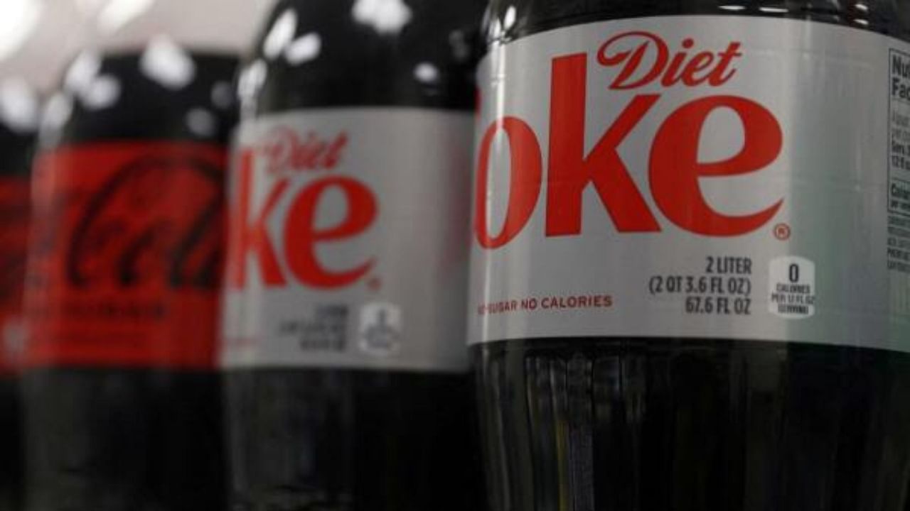 Diet Coke is seen on display at a store in New York City. Credit: Reuters File Photo