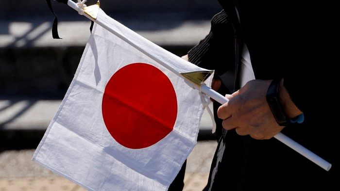 Japan's national flag. Credit: Reuters Photo