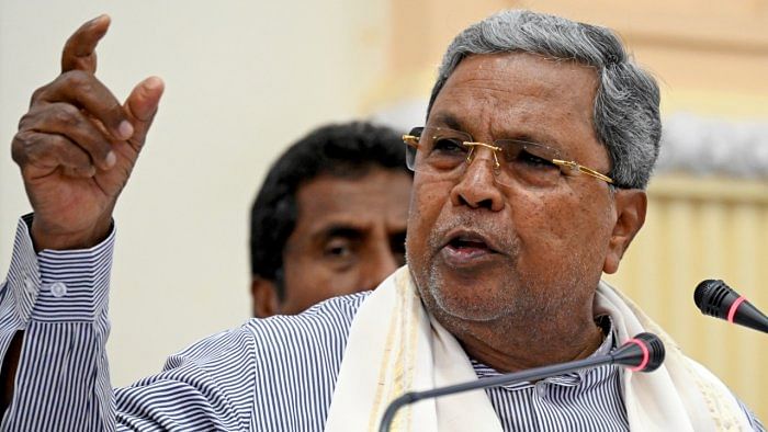 Karnataka Chief Minister Siddaramaiah. Credit: DH File Photo