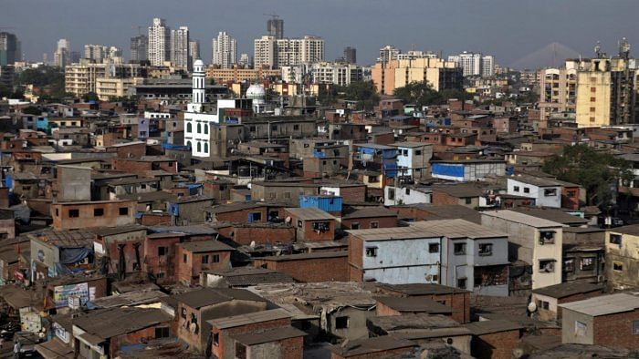 <div class="paragraphs"><p>Mumbai's Dharavi slums.  </p></div>