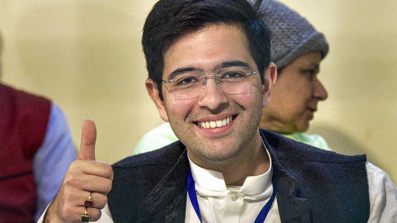 AAP leader Raghav Chadha clarified the party's intentions on Sunday. Credit: PTI File Photo