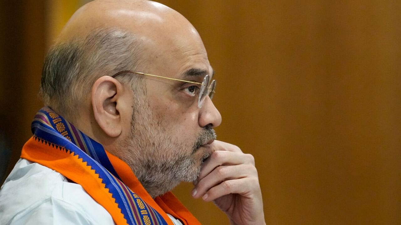 Union Home Minister Amit Shah. Credit: PTI Photo