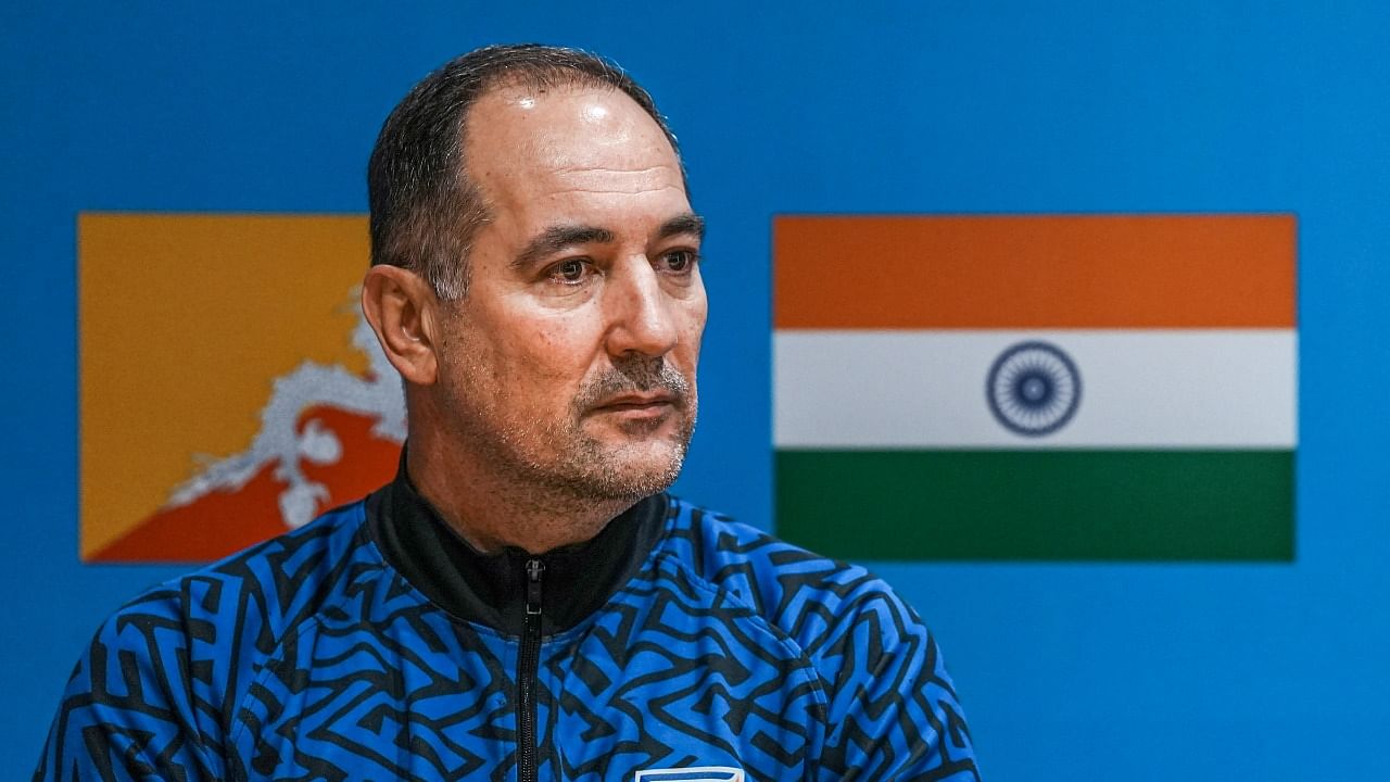 Indian Football head coach Igor Stimac. Credit: PTI Photo