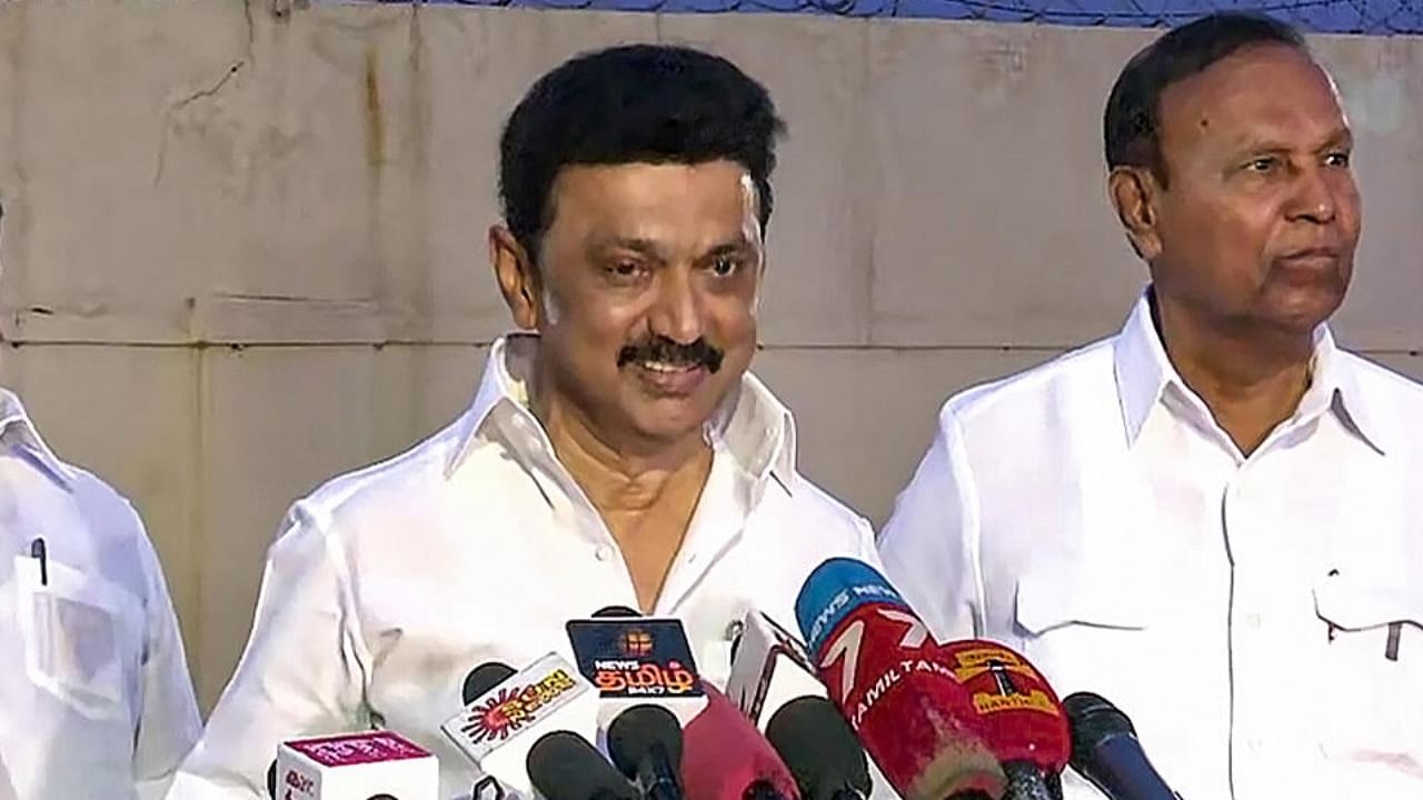 Tamil Nadu Chief Minister and DMK chief M K Stalin. Credit: PTI Photo