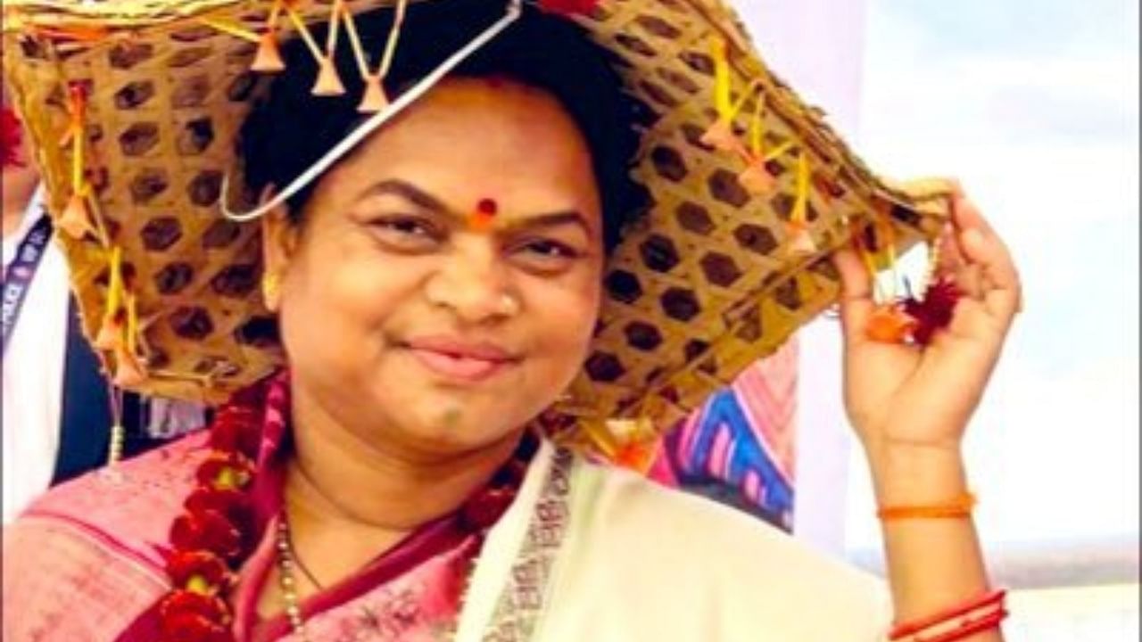 Netam, a prominent tribal leader from the Bastar region, was elected to the Rajya Sabha in 2020 from Chhattisgarh. Credit: Twitter/@NetamPhulodevi