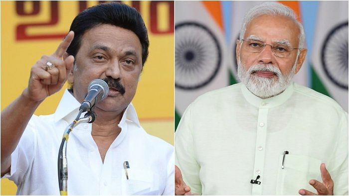 Tamil Nadu Chief Minister M K Stalin (L) and Prime Minister Narendra Modi. Credit: Agency Photos