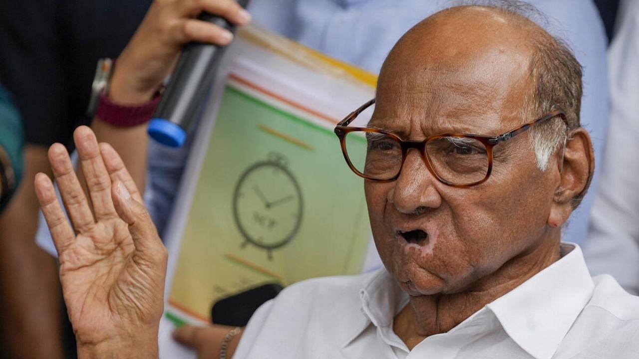 Sharad Pawar. Credit: PTI Photo