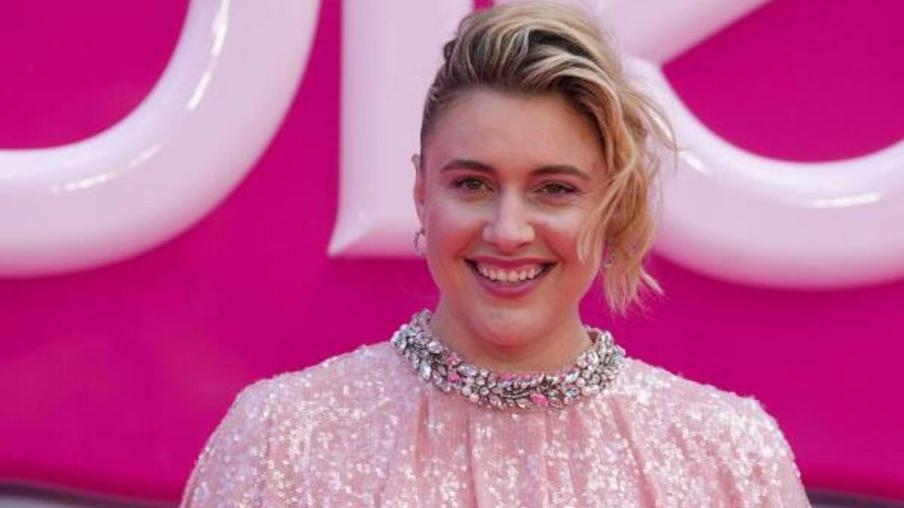 Greta Gerwig at the 'Barbie' premiere. Credit: Reuters Photo