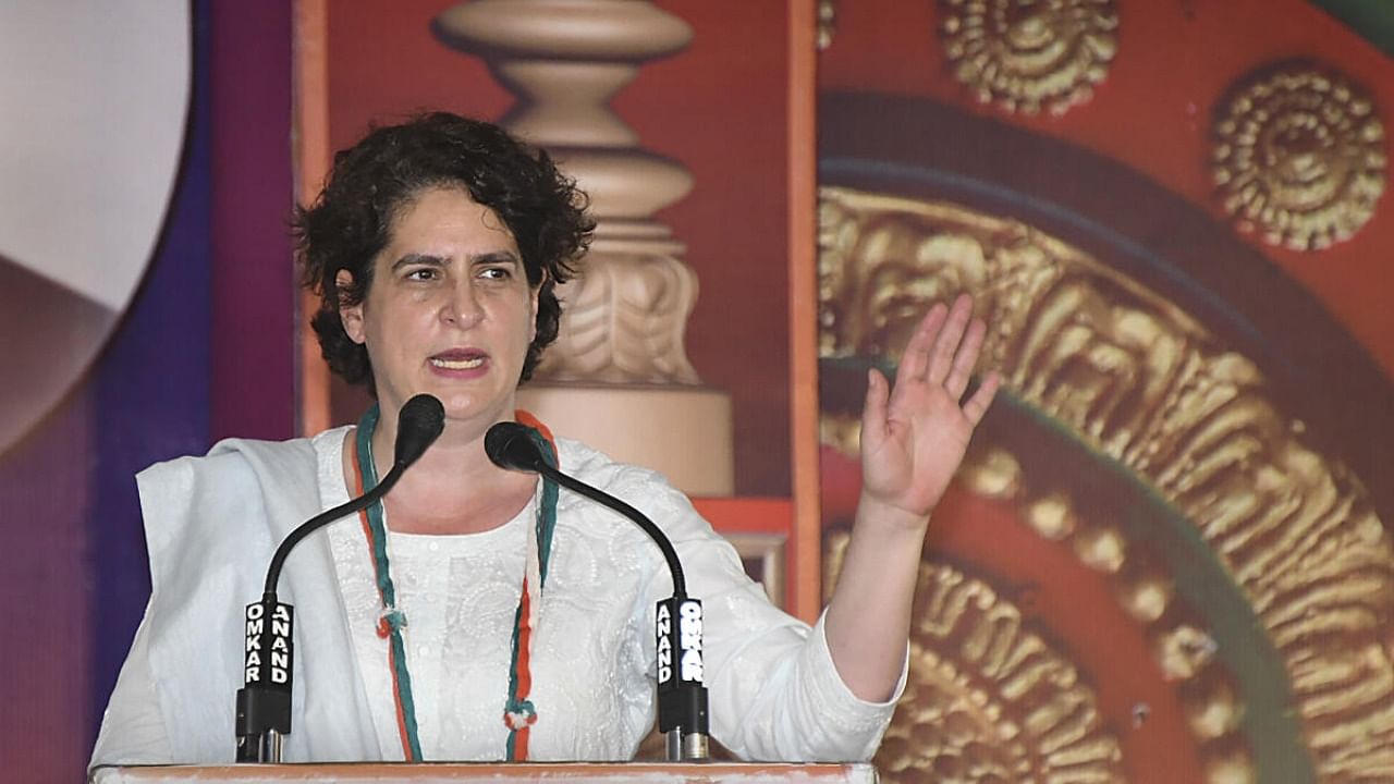 AICC General Secretary Priyanka Gandhi Vadra. Credit: PTI Photo