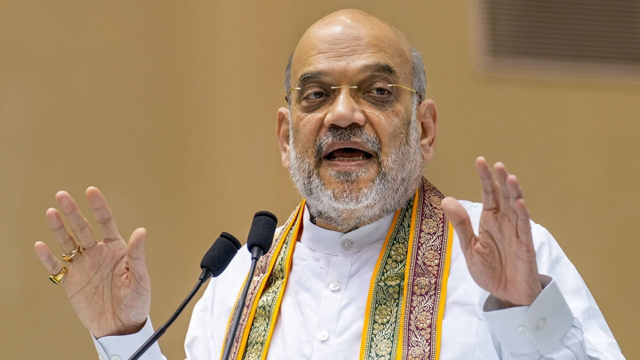 Union Home Minister Amit Shah. Credit: PTI Photo