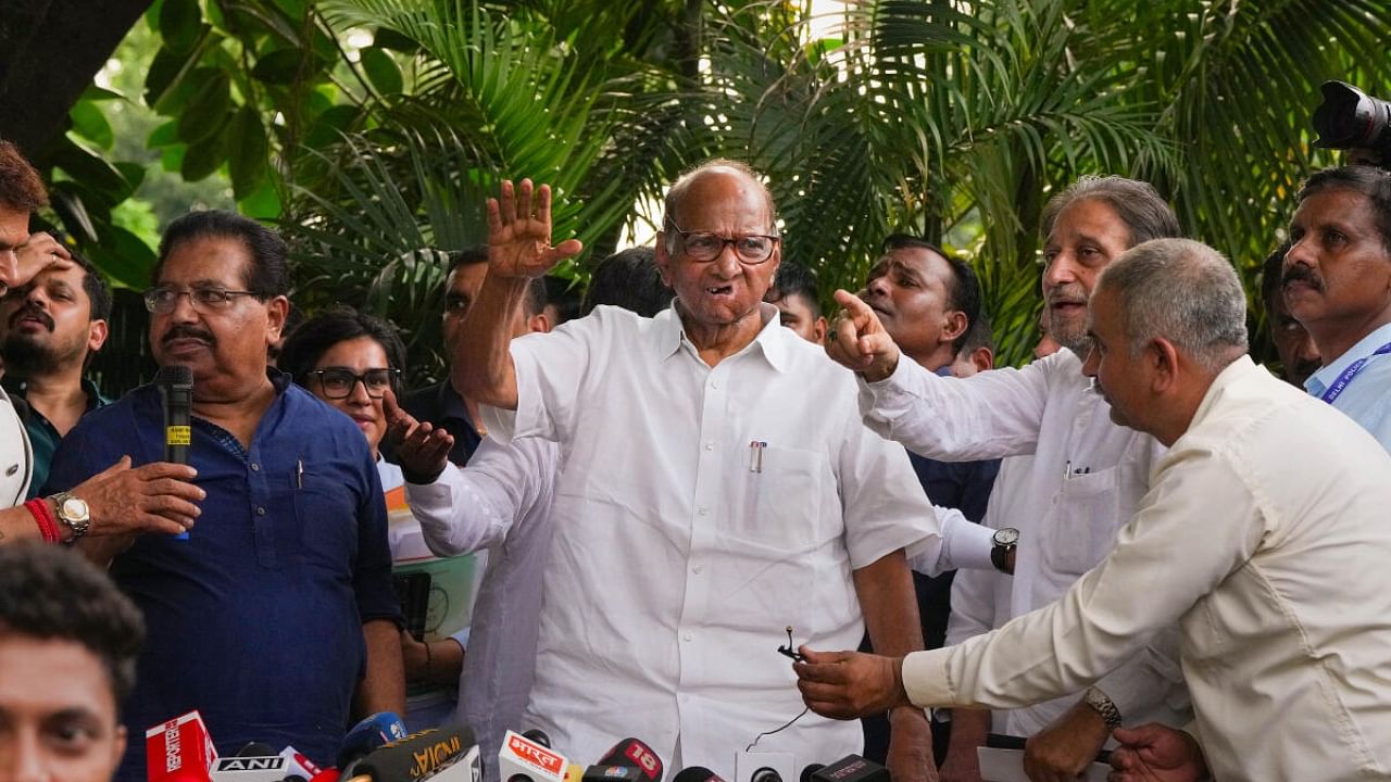 Nationalist Congress Party leader Sharad Pawar. Credit: PTI Photo