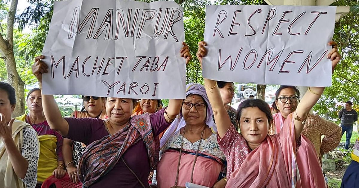 Meghalaya Womens Commission Demands Action In Manipur Video Incident